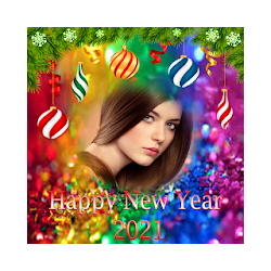 New Year photo frame 2021