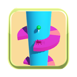 لعبة Bumpy Ball Helix