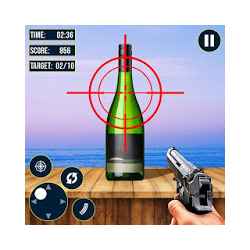 لعبة Real Bottle Shooter Hero 2019 Free Shooting Game