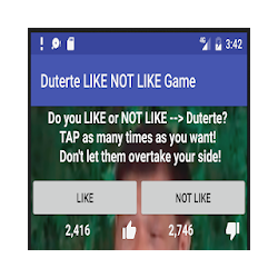 Duterte LIKE NOT LIKE