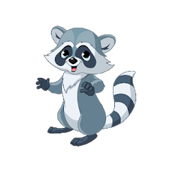 Raccoon Number Training
