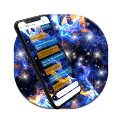 Amazing Galaxy SMS Dual Theme