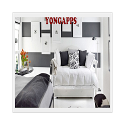 الأسود والأبيض فكرة الديكور