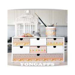 لطيف اليابانية اشي الشريط الديكور