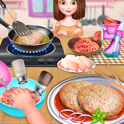 لعبة Hot Salisbury Steak Recipe - Cooking Crazy Games