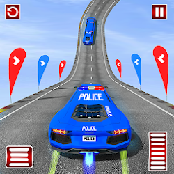 Police Limo Car Mega Ramp GamesNew Racing Games