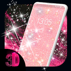 3D Glitter Live Wallpaper