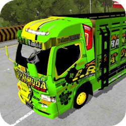 BUSSID TRUCK CANTER MOD