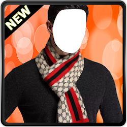 Men Scarf Photo Suit