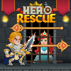 Hero Rescue  Pin Pull - Pull The Pin Puzzle