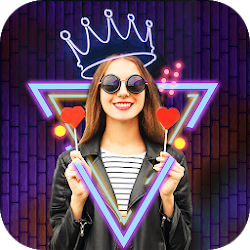 Super FX neon light video  photo effect