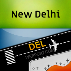 New Delhi Airport DEL Info + Flight Tracker
