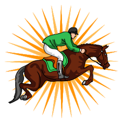 لعبة Lucky Jockey horse racing