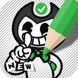 Coloring bendy book 2021