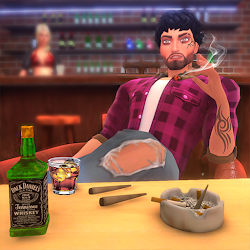 لعبة Downtown Drug Mafia Crime City Weed Dealer Games