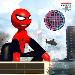 لعبة Ultimate Spider-StickMan Rope Hero Fight