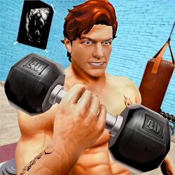 لعبة Workout Fitness Gym Tycoon- Fitness Workout Games