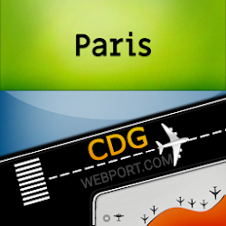 Charles de Gaulle Airport CDG + Flight Tracker
