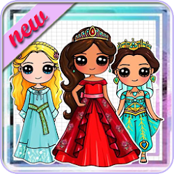 كيفية رسم الاميرة