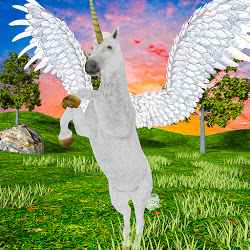 لعبة Flying Horse Simulator 2021 – Baby Unicorn Games
