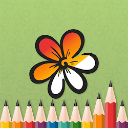 لعبة Coloring Flowers Perfect Book for Painting