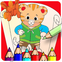 Dani Tiger Coloring Pages For Kids