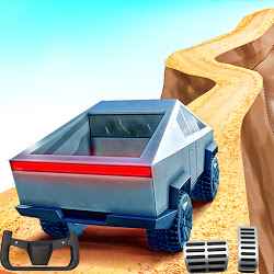 Mountain Climb 4x4 Stunts Cybertruck Car Games