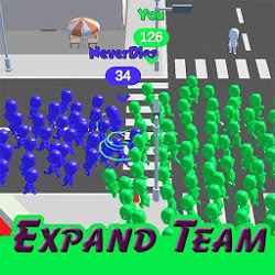 لعبة Expand Team Crowded city