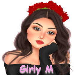 ملصقات بنات كيوت واتساب