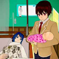 لعبة Pregnant Mother Simulator Anime Girl Family Life