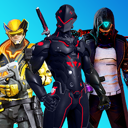 لعبة 4 Squad Fight Night Battle