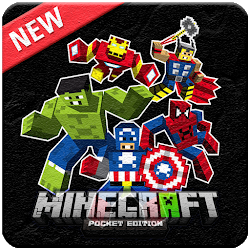 لعبة Avengers Marvel Hero Mods for Minecraft PE - MCPE