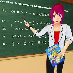 لعبة Anime School Girl High School Teacher Simulator 3D