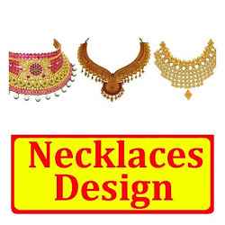 Gold Necklace Design  Offline