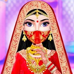 لعبة Indian Wedding Girl Stylist DressUp  Makeup Games