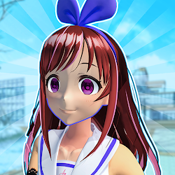 لعبة Anime School 3D Virtual High School Life Games