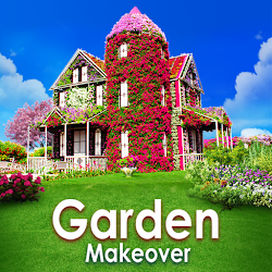 لعبة Garden Makeover  Home Design and Decor