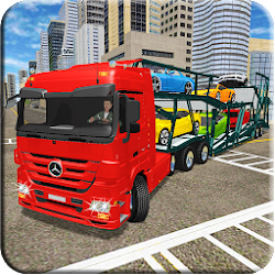 لعبة سيارة الناقل مقطورة شاحنة محاكي