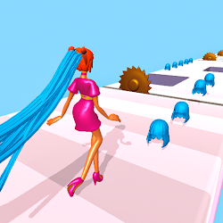 لعبة Perfect Long Hair Walk High Runway Race Challenge