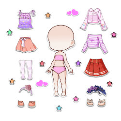 لعبة Vivid Doll  dress up games Character Maker