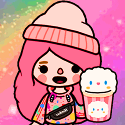 Cute Pink toca boca Life World walkthrough