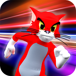 لعبة Mighty Cat And Mouse Runner Hero Games 2021