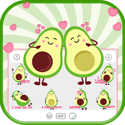 ملصقات ايموجي Lovely Avocado