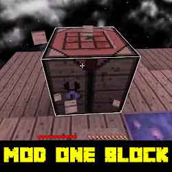 mod one block raft survival mcpe earthcraft