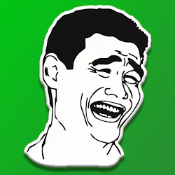 Funny Stickers  WWE Cartoon Meme WAStickerApps