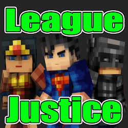 Justice League Superheros game mod for Minecraft