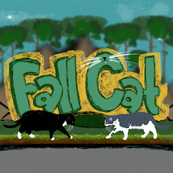 لعبة Fall Cat