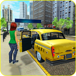 لعبة City Taxi Driving Simulator 2021 Free Cab Games
