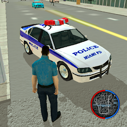 لعبة US Police Crime Rope Hero Real- Gangster Simulator