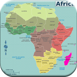 خريطة أفريقيا